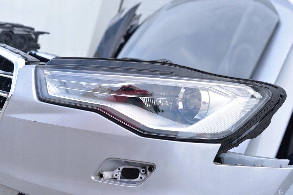 фото №14, Капот бампер крыло решётка радиатора лампа ксенон led pas балка audi a6 c7 4g 15-