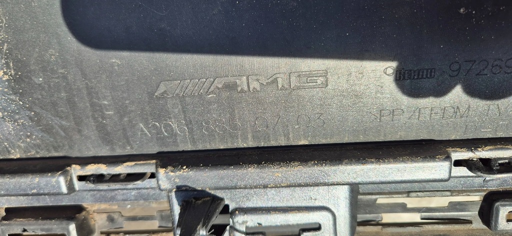 фото №14, Mercedes c-klasa w206 21-24 sedan amg бампер задняя org