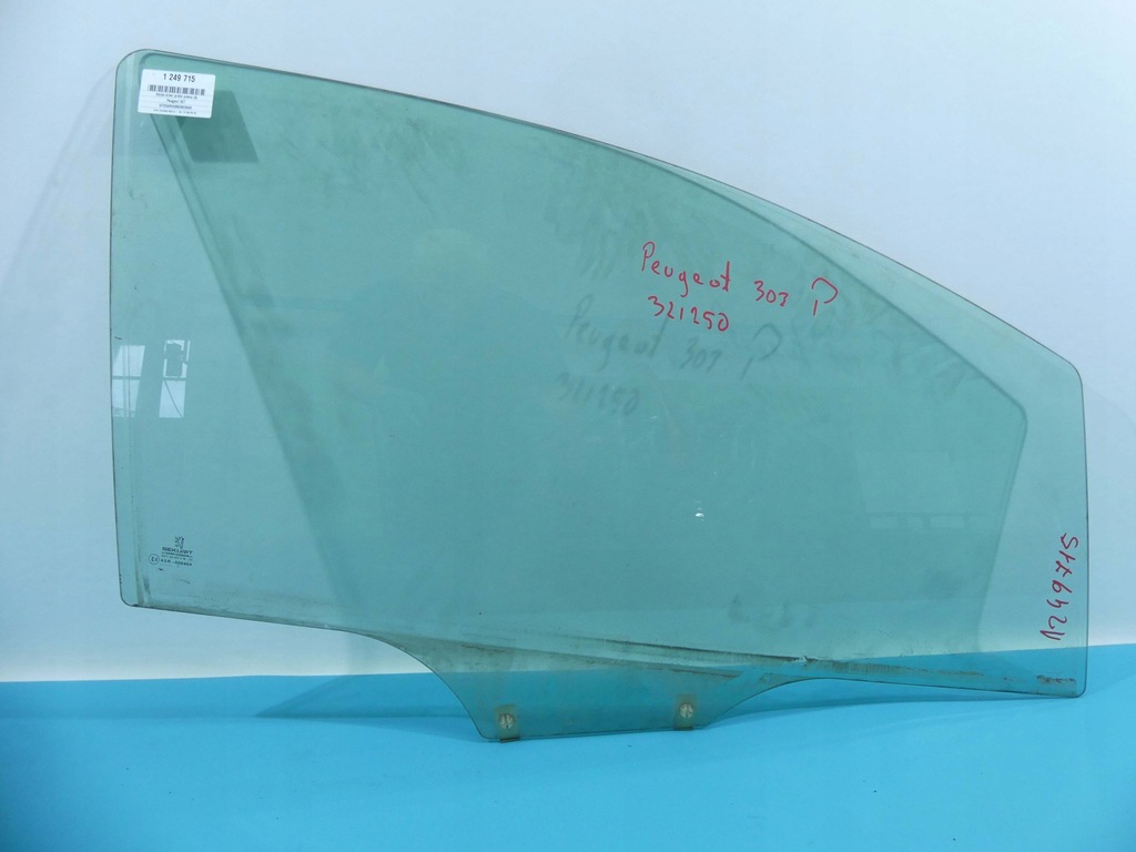 фото №1, Скло двері перед права peugeot 307 3d 3-двері 03r