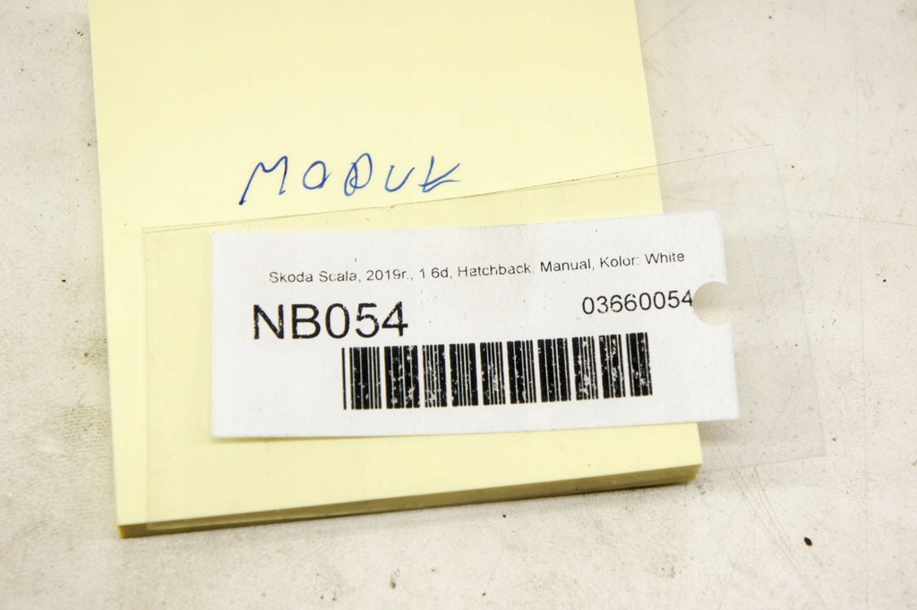 фото №6, Nb054 skoda scala 1.6d модуль вихлопних газів 3q0941329