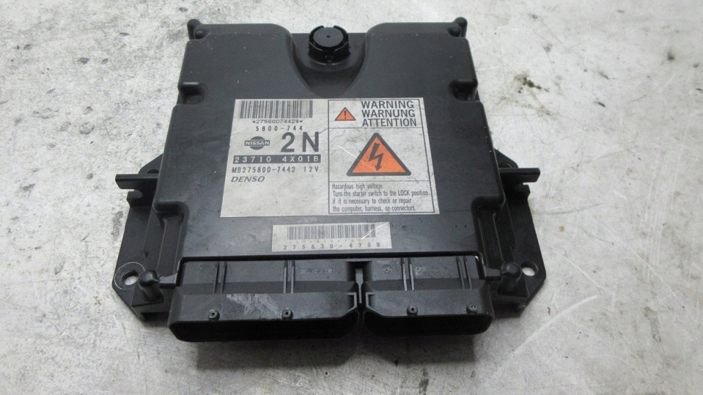 фото №1, Nissan pathfinder r51 navara d40 модуль блок управления бортовой компьютер 237104x01b