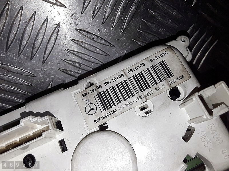 2005 mercedes a class модуль керування кондиціонер 986914p Зі Шроту