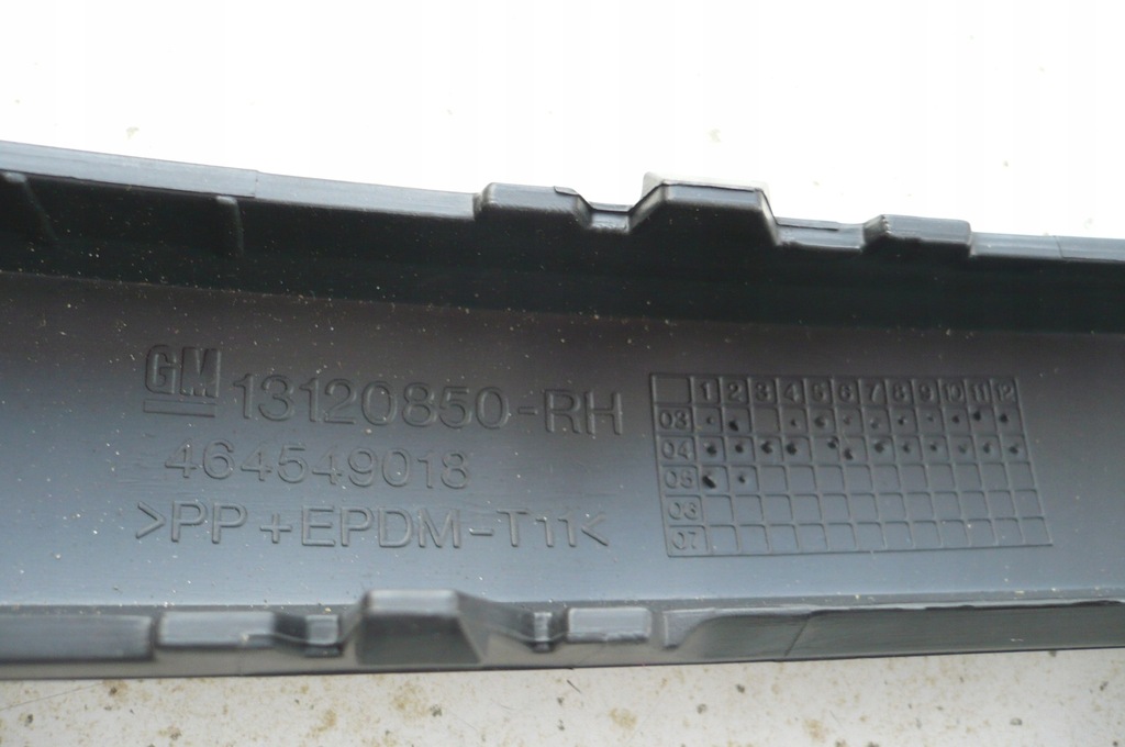 фото №6, Opel оригінальний номер 13120850 молдинг бампер