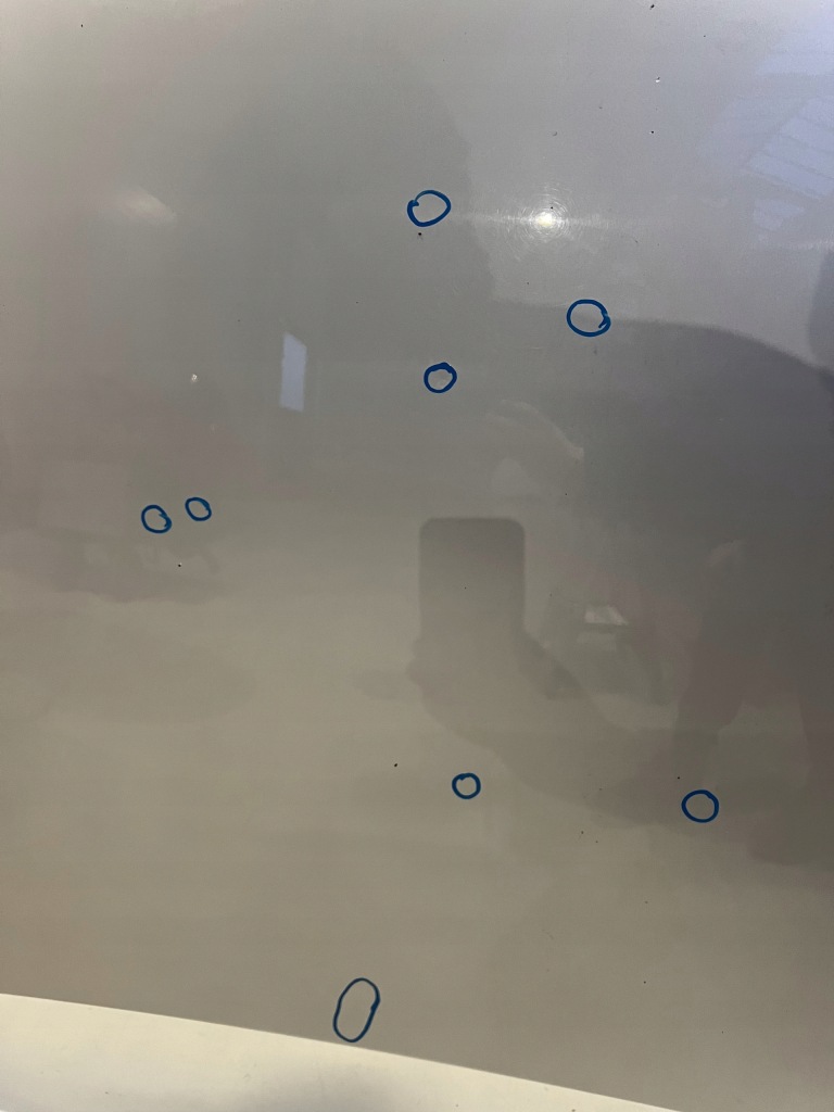 фото №8, Капот крышка двигателя mercedes ml w163 lift