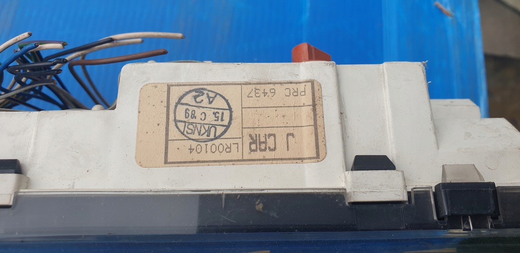 фото №5, Land rover discovery i 2.5 tdi счетчик приборы lr00104