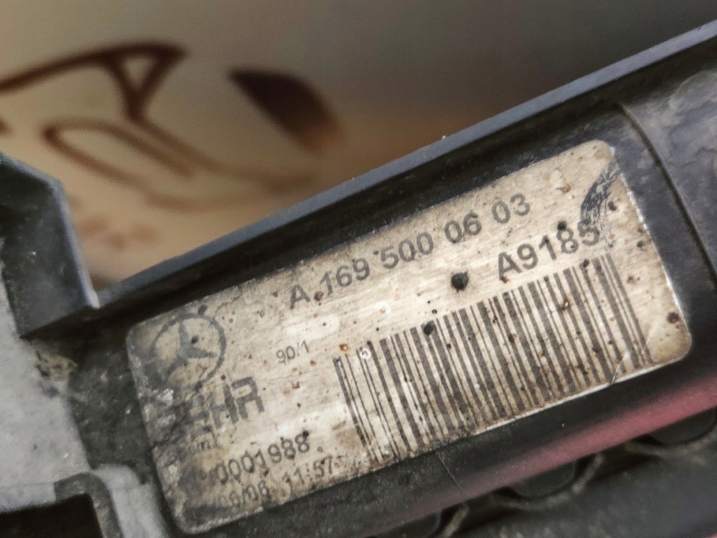 фото №9, Вентилятор радиатора радиатор воды mercedess a-klasa w169 a1695002693