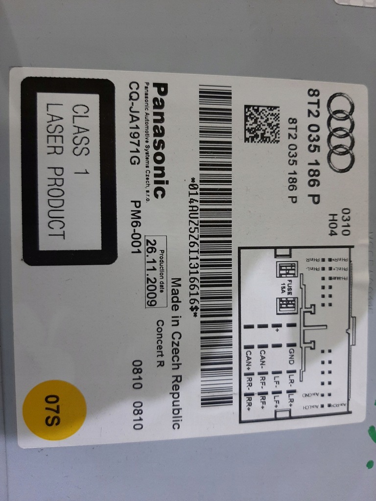 фото №7, Audi a4 b8 8k9 allroad радио cd concert anglik