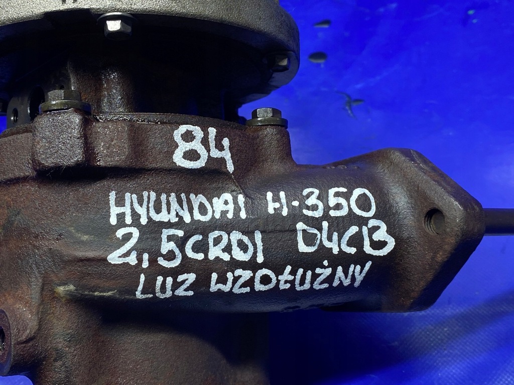 фото №12, Турбонагнетатель турбина turbo hyundai h350 2.5 crdi d4cb euro 6 28231-4a610