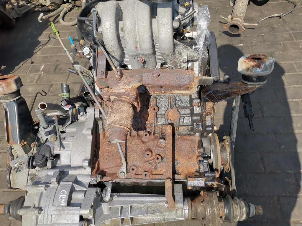 фото №6, Двигатель kompletny vw transporter t4 2.0 b бензин aac