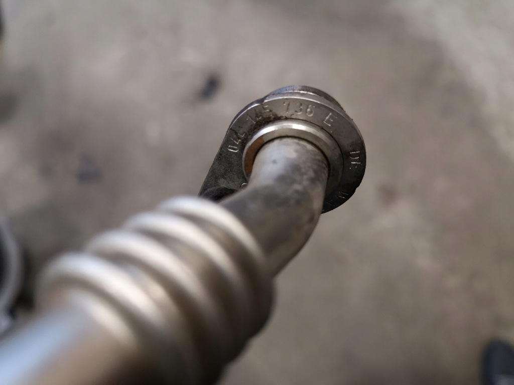 фото №8, Audi a3 8v 2.0 tdi трубка шланг egr 04l145735e