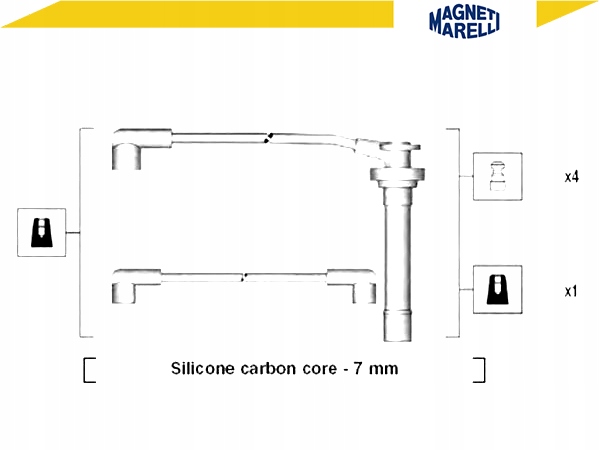 фото №2, Провода зажигания [magneti marelli]