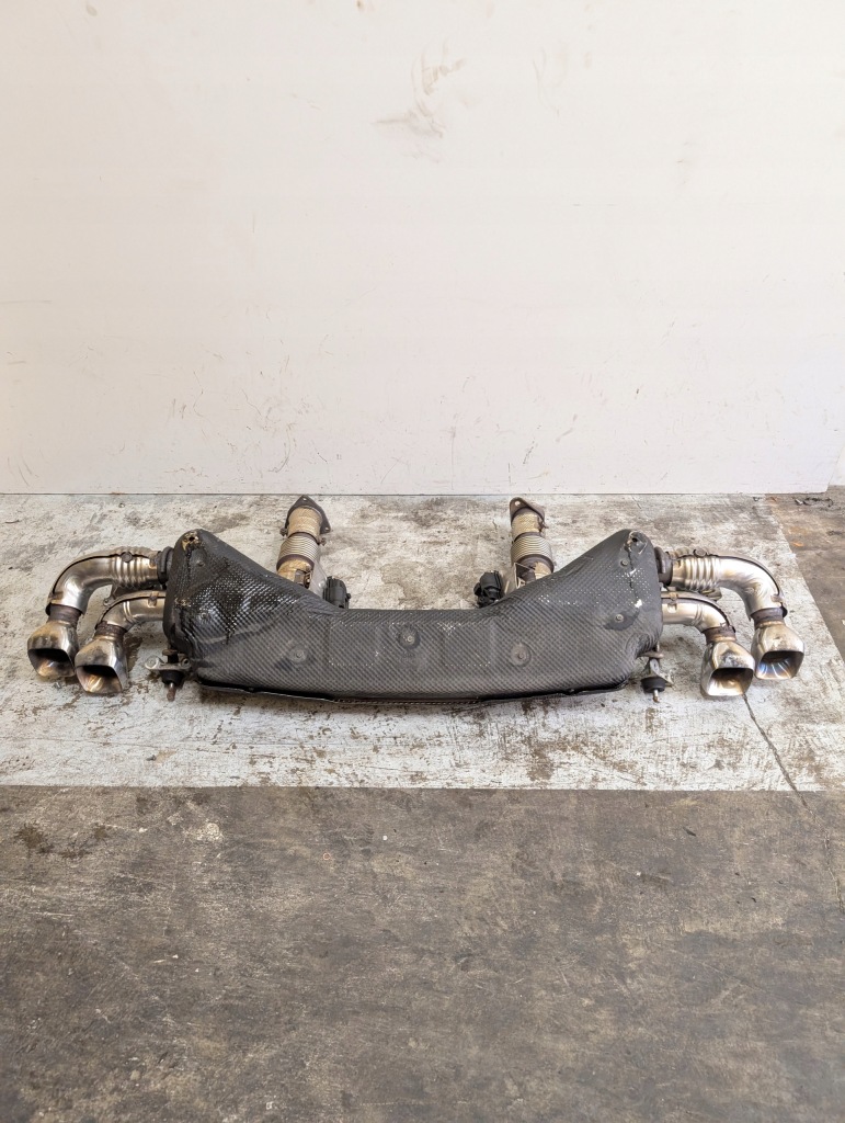 фото №5, Chevrolet corvette c8 2020+ выхлоп гаситель полный