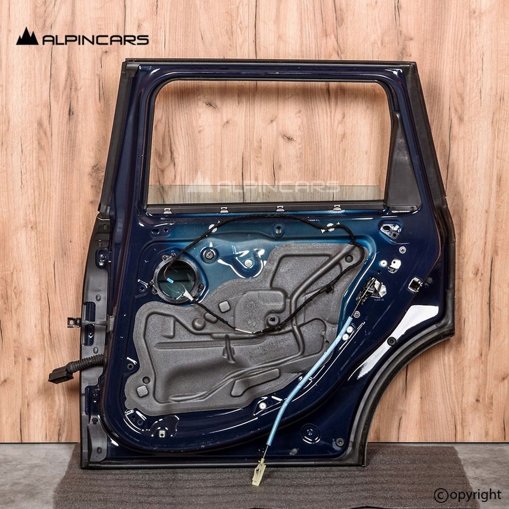 фото №5, Mini f54 clubman дверь правый задняя lapisluxury blue