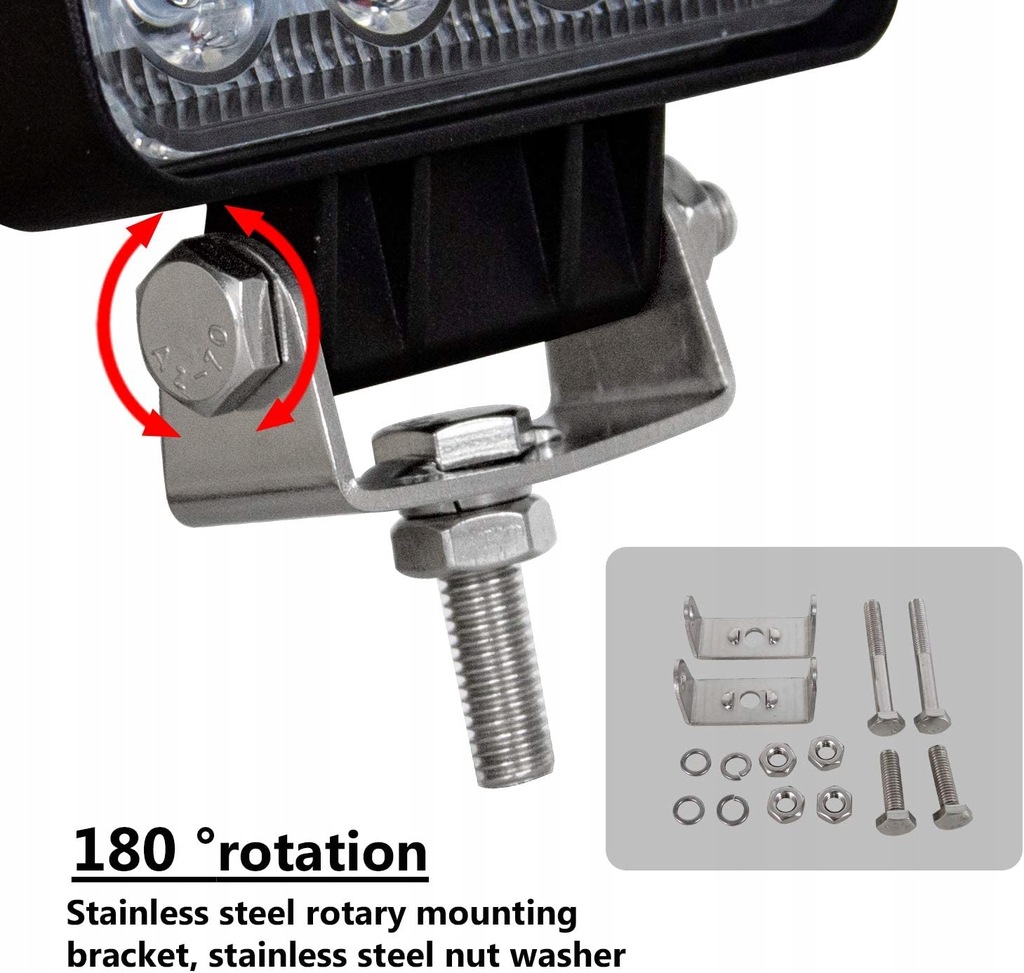 фото №11, 10x протитуманна фара лампа led молдинг освітлення offroad