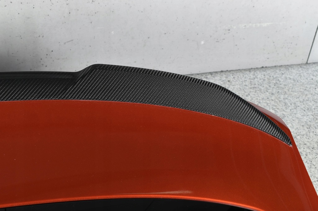 фото №12, Bmw 4 i4 g26 крышка багажника багажника задняя задняя цвет c1x sunset orange карбон