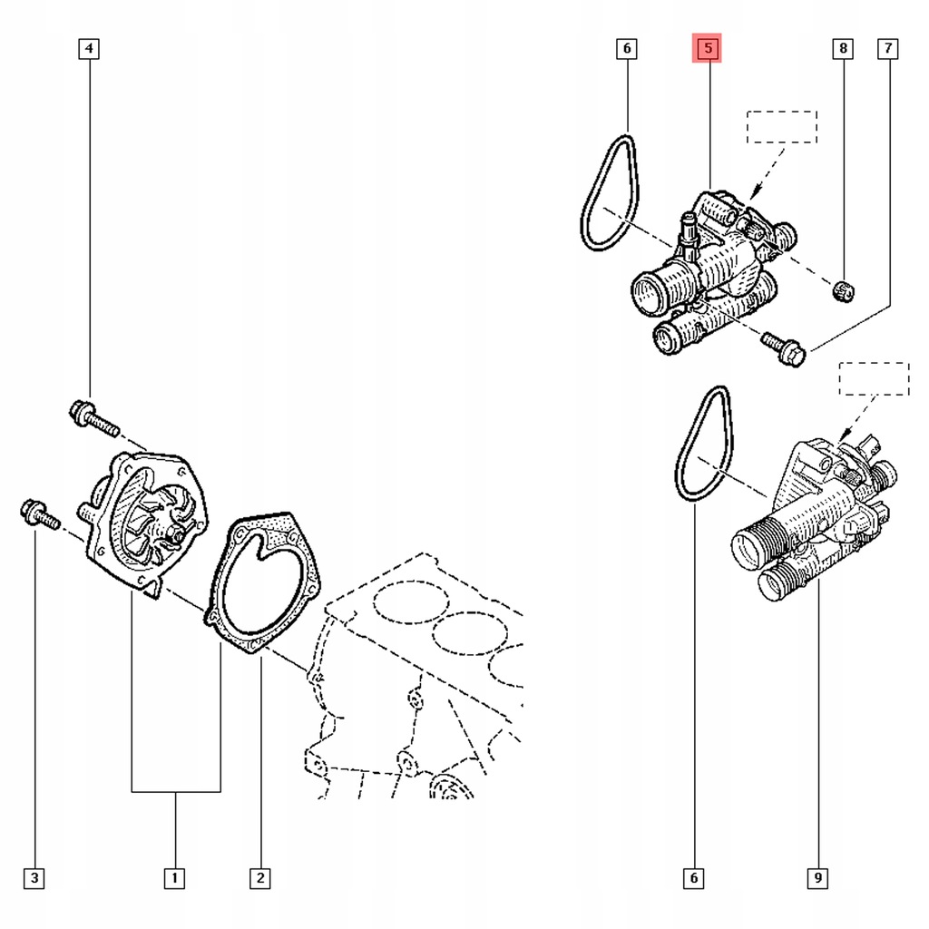 фото №13, Valeo термостат renault