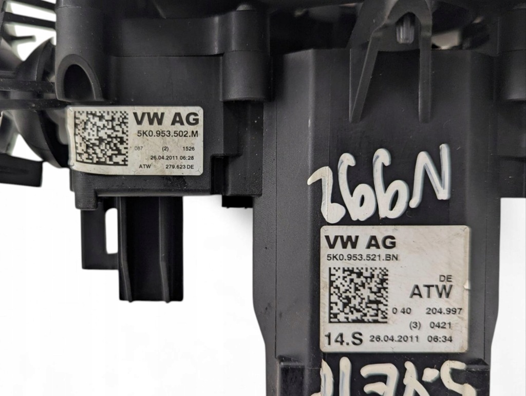 фото №7, Перемикач двірник skoda yeti 5l 2011 5k0953521bn