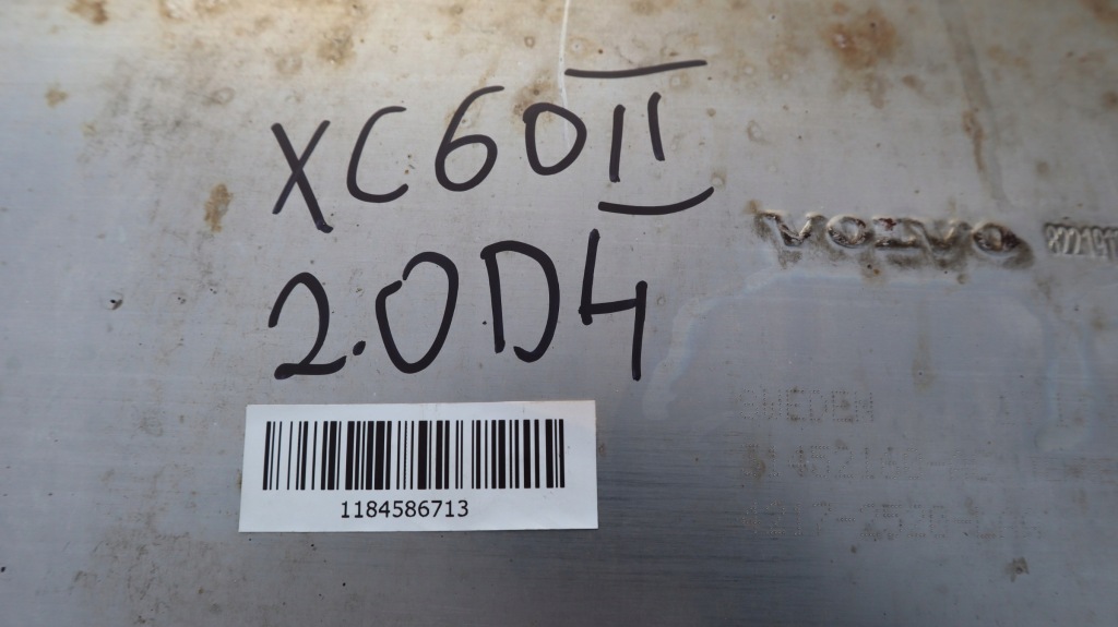 фото №13, Volvo xc60 ii 2.0 d4 гасник вихлоп труба 82219128