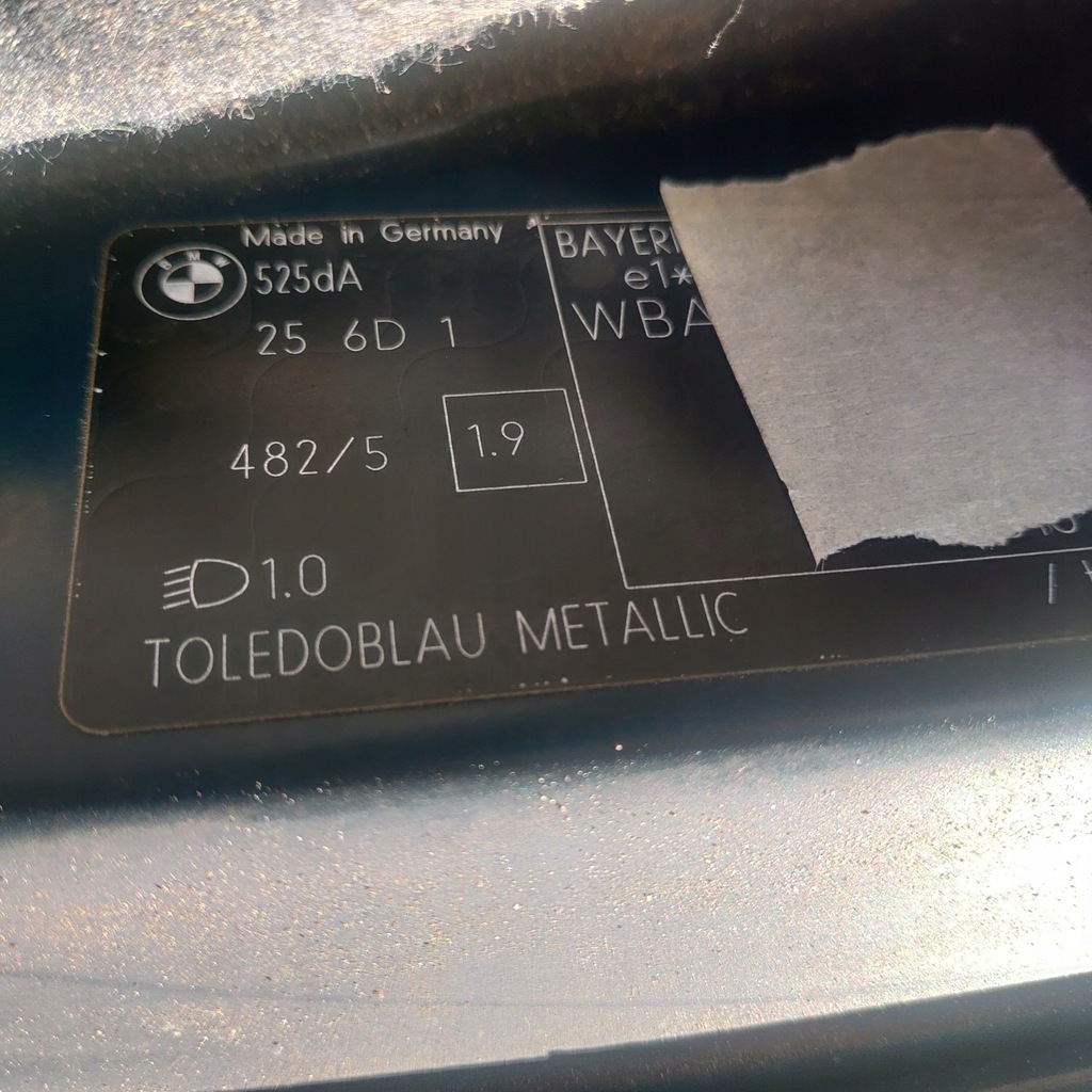 фото №5, Bmw e39 kombi двері задні ліва toledo 482/5