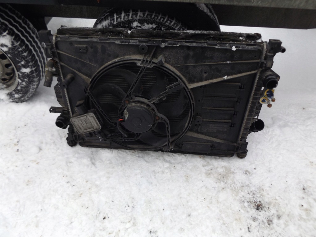 Комплект радиатор вентилятор ford s-max mk1 рестайлинг  2.0 tdci автоматическая коробка передач Оригинал