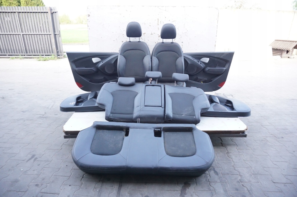 фото №1, Сиденья сиденья подогрев перед + задняя pół кожа hyundai ix35 i