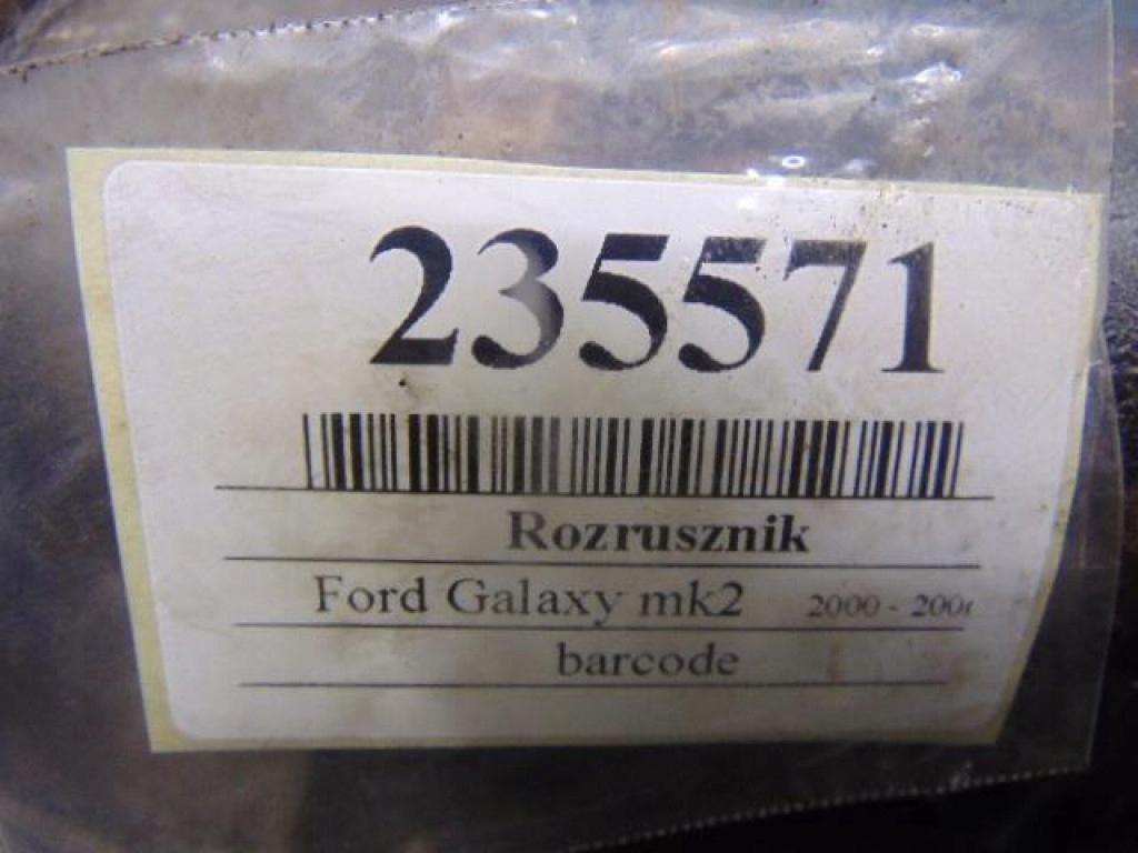 Ford galaxy mk1 рестайлинг  1.9tdi стартер 1005831336 Недорого