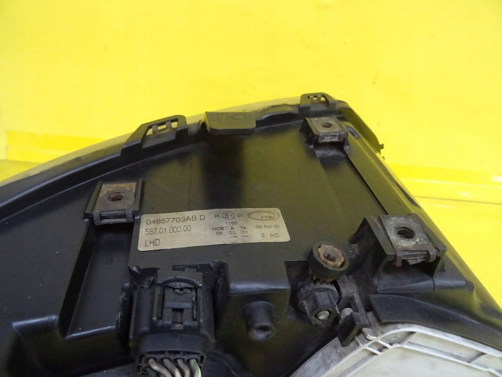 фото №6, Фара лампа лівий перед chrysler voyager iv 00-04r 04857703ab nr275