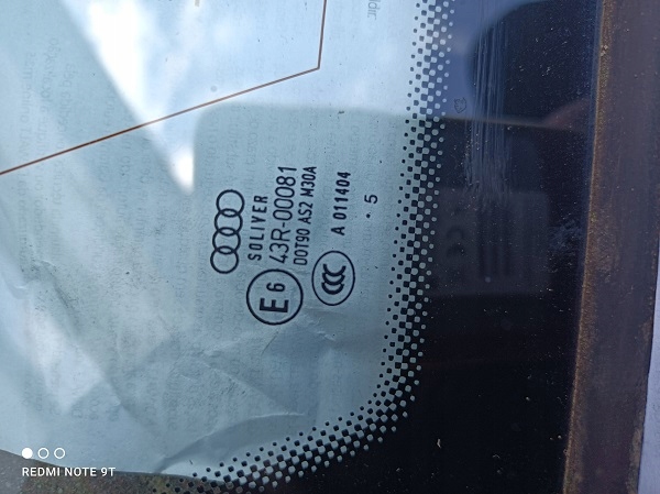 фото №5, Скло кузовна задня audi a6 c6 kombi 2005r