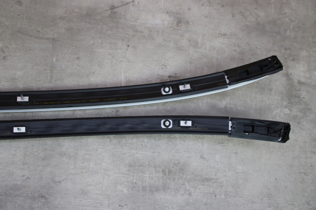 фото №10, Volvo xc60 xc 60 i lift рейлінги дахові сріблястий правий лівий комплект