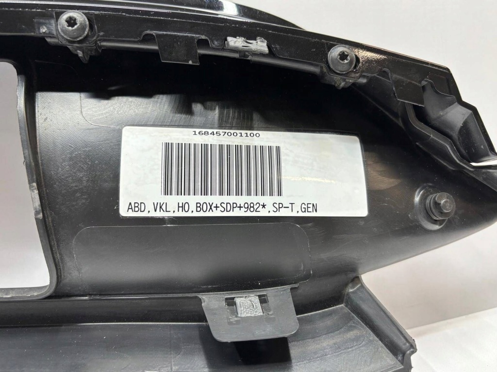 Porsche 982 boxter spider 982 gt4 нижній панель спойлер задні задній 982807795f в Україні