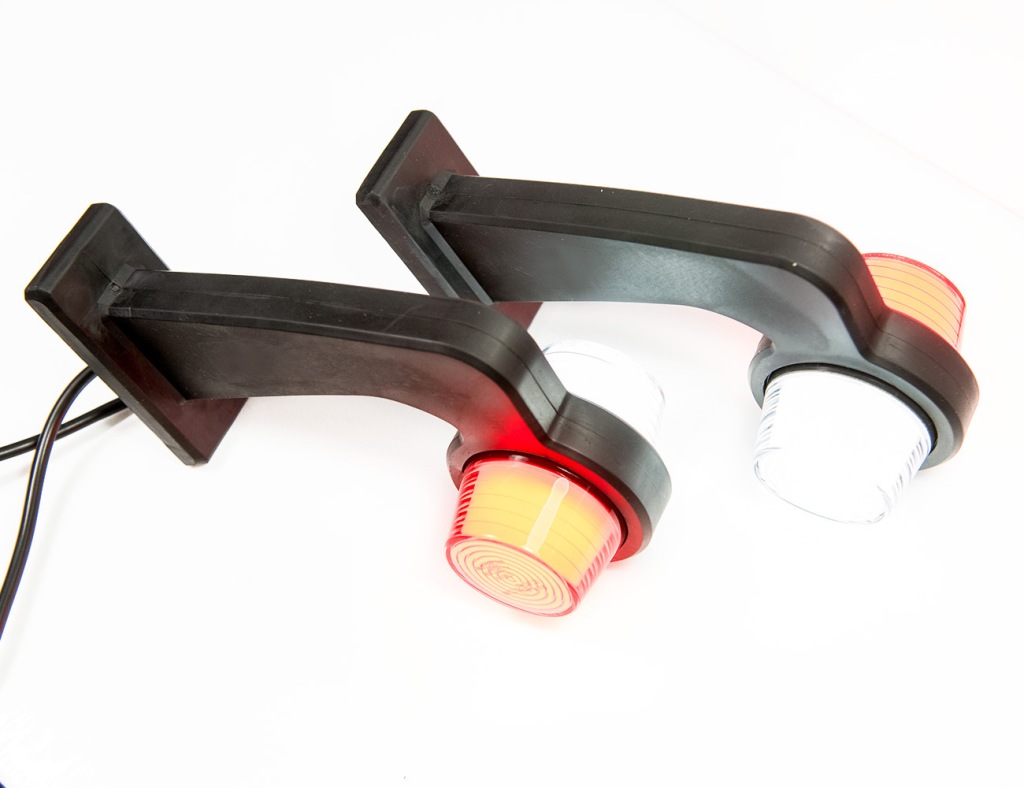 Габаритний ліхтар neon horpol biało czerwona old school тюнінг led neon style tir Київ