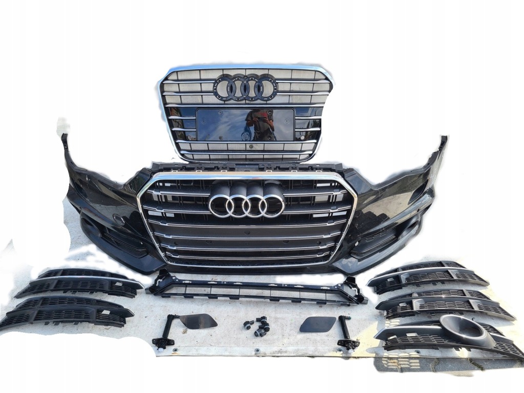 фото №1, Бампер перед kompletny audi a6 c7 lift s-line