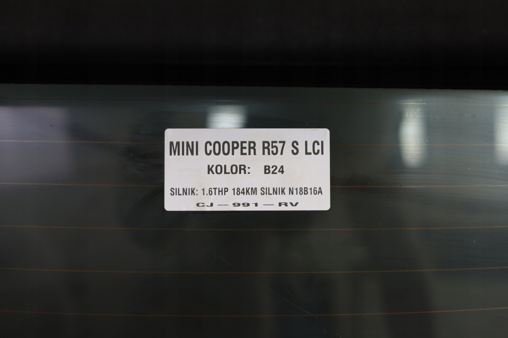 фото №4, Крыша комплект материал чёрный mini cooper r57 08-13