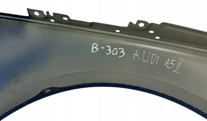 фото №11, Audi a5 2 lift 23r крыло передний левый 8w6821106b niebieski оригинал skaza