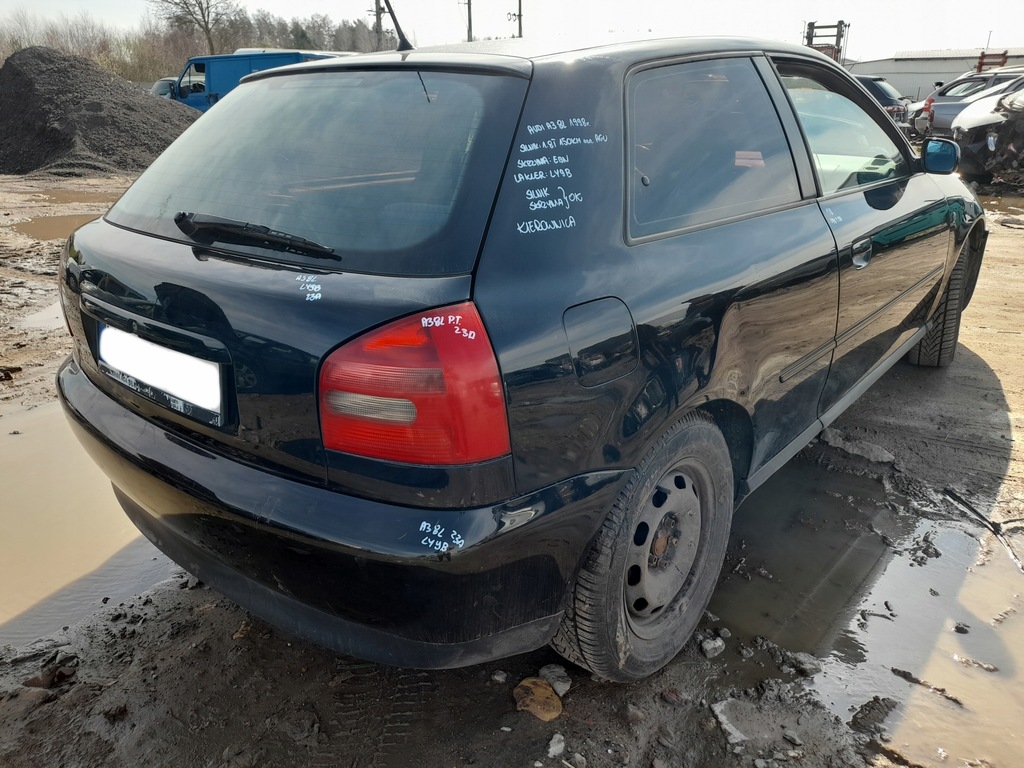 фото №13, Audi a3 8l бампер задняя задний задний ly9b