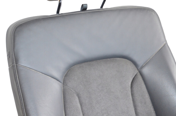 фото №6, Audi q7 4l сидіння шкіра alcantara czarna електрика