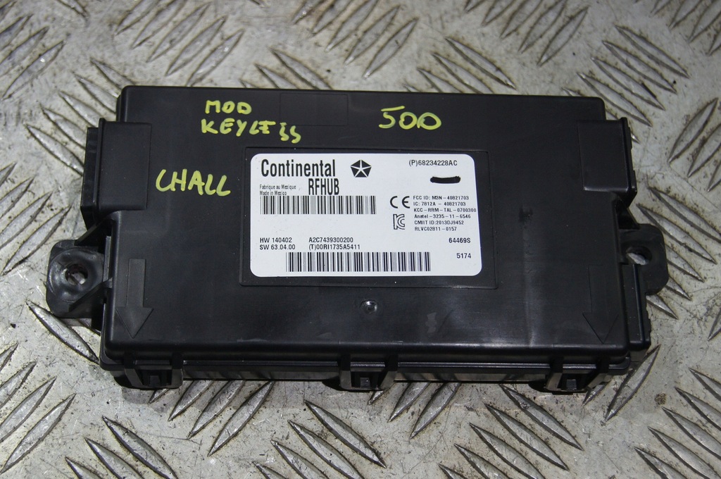 фото №1, Модуль keyless dodge challenger 15-18 68234228ac