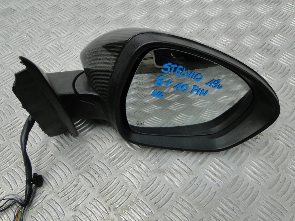 фото №6, Alfa romeo stelvio q4 дзеркало карбон