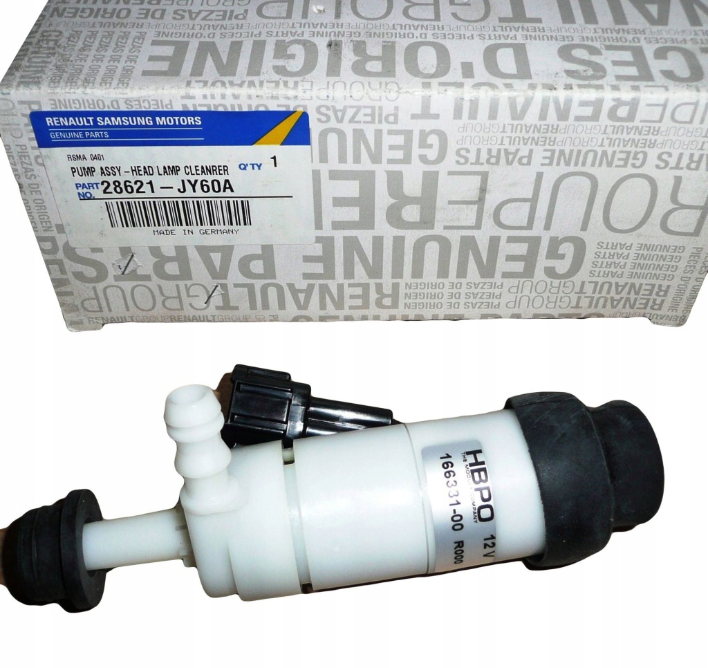 фото №1, Помпа розпилювача dacia duster org 28621jy60a