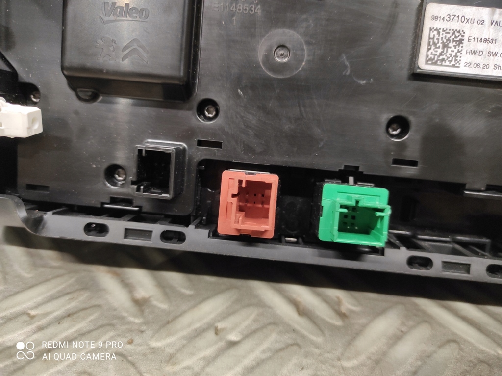 фото №7, Панель дисплей радіо радіо citroen c3 iii