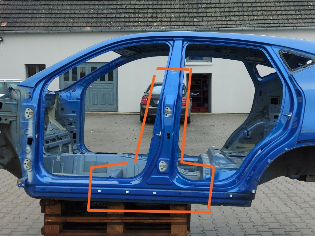 фото №1, Mg zs блок двигателя порог левый 5jsj