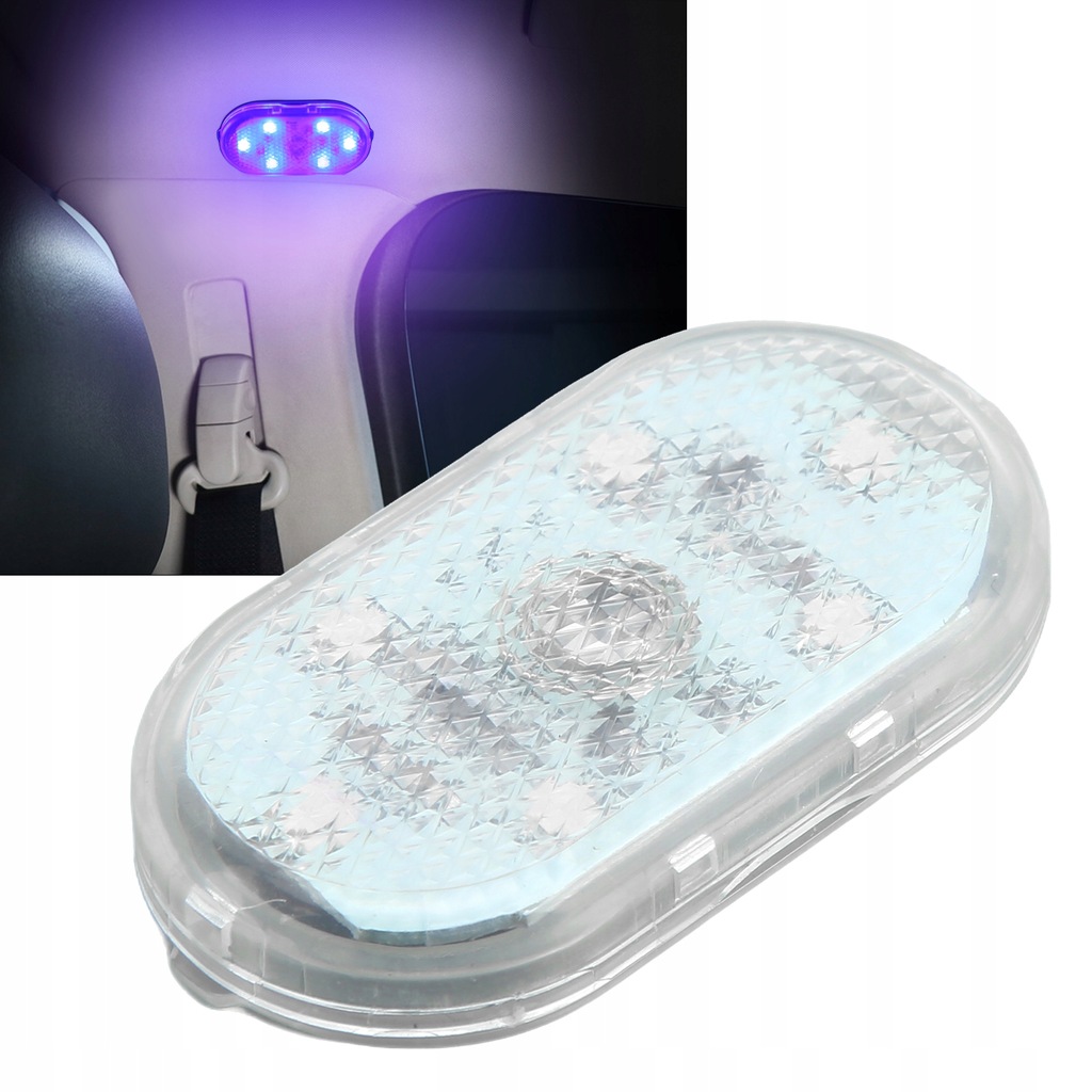 фото №12, Лампа автомобільна led типу dotykowego салон автомобіля mini лампа nocna