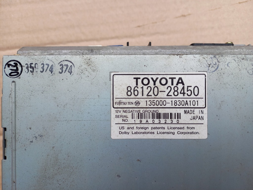 фото №6, Toyota previa ii rav4 celica avensis verso радио jdm 2din cd навигация