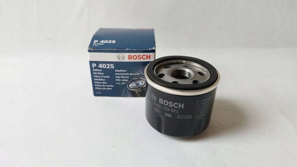 фото №2, Фільтр оливи bosch 0451104025 p4025 renault clio ii iii iv twingo ii