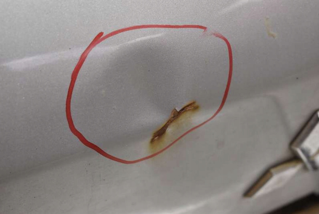 фото №7, Крышка багажника багажника задняя задняя a31b mitsubishi outlander 1 i 01-08