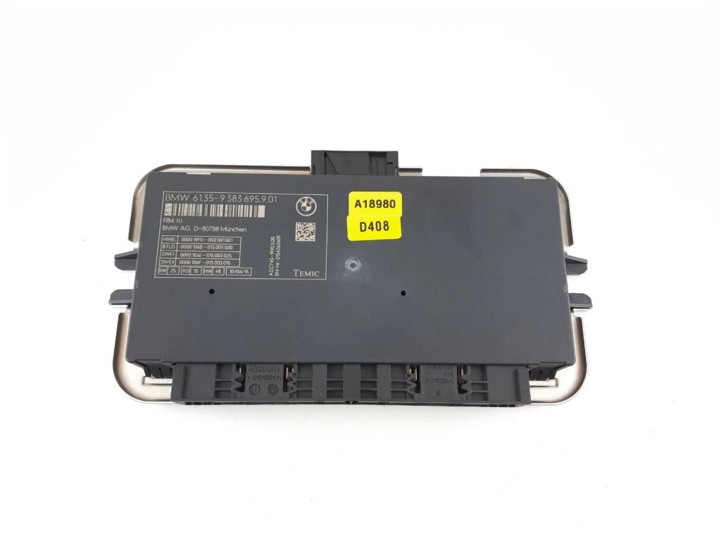 Купить Модуль блок управления света оригинал европа 9383695 bmw 5 f10 15r