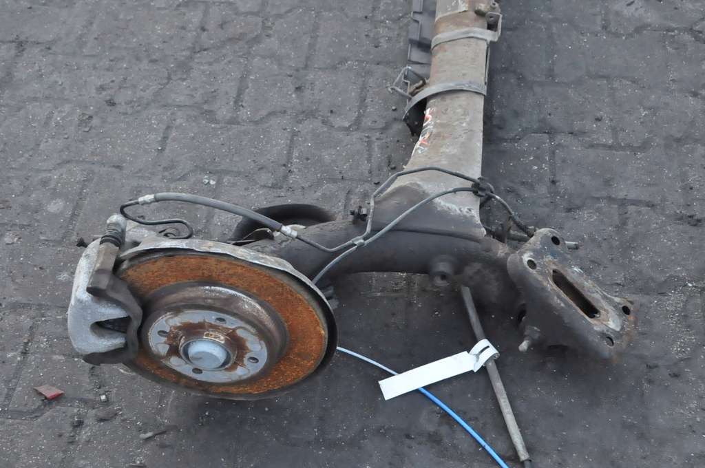 фото №8, Citroen ds4 2018r подвеска балка задняя + тормозные диски + суппорты 72tys km