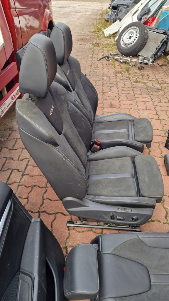 фото №13, Сиденья подогрев перед задняя заднее сиденье обшивки europa skoda octavia iv scout