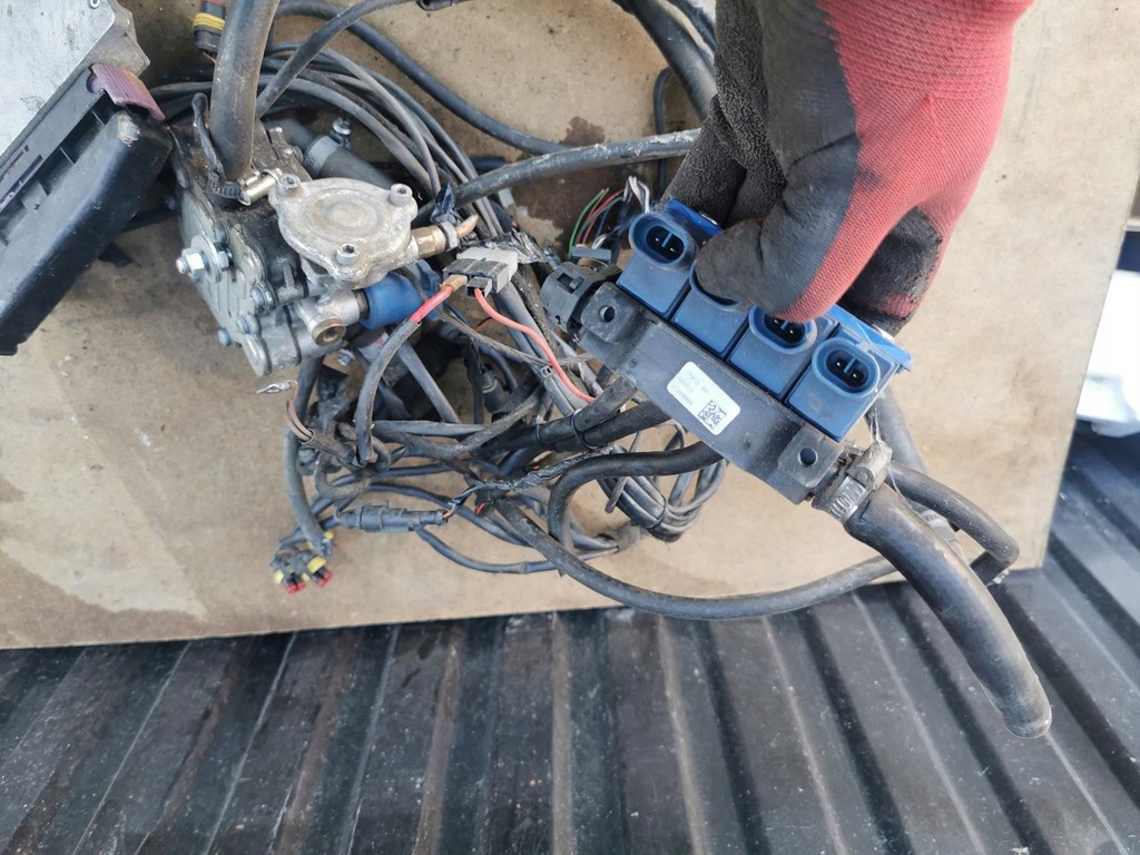 фото №7, Электропроводка газовая lpg stag-300-4 plus omvl 4cyl