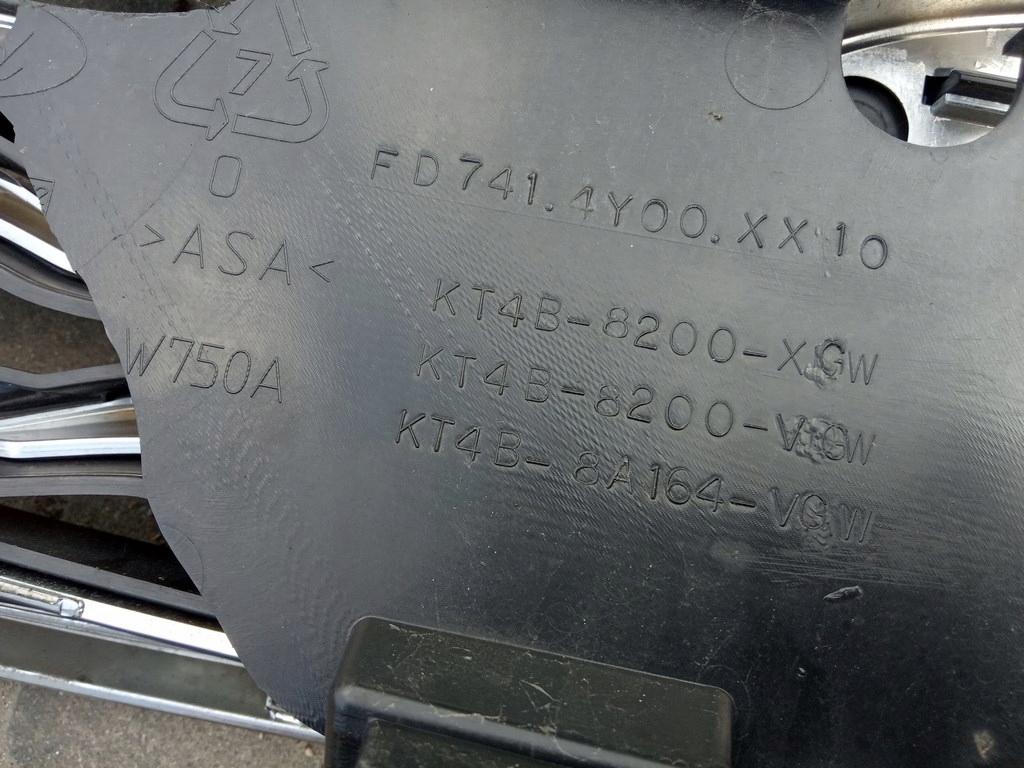 фото №9, Ford edge lift vignale 19- решітка радіатора решітка радіатора бампера p